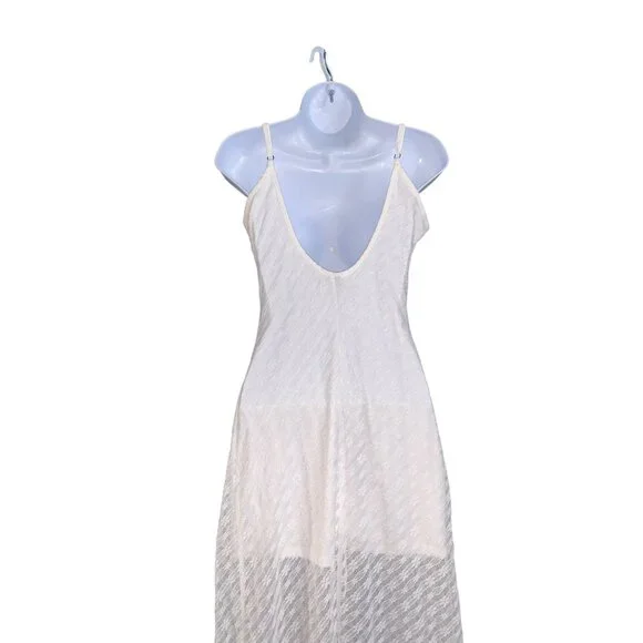 Wild Fable Junior Teens White Lace Slip Dress With Adjustable Straps Size Small - Picture 9 of 12